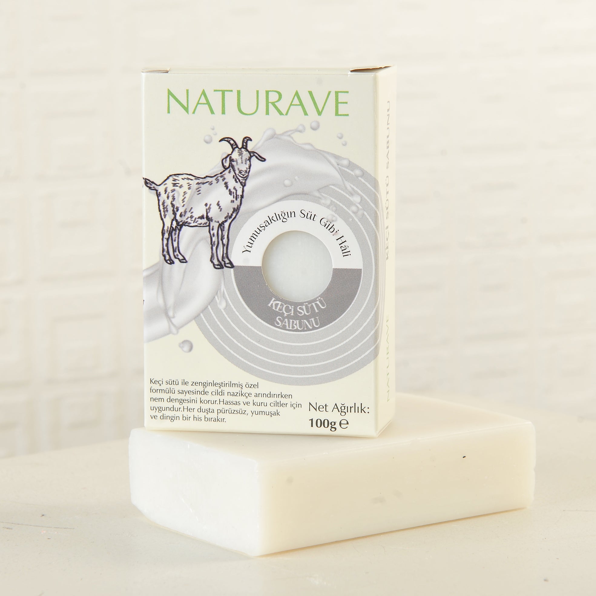 Naturave Keçi Sütü Sabunu – Yumuşaklığın Süt Gibi Hali